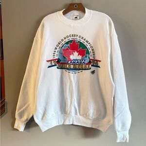 Fruit of the Loom White Sweatshirt